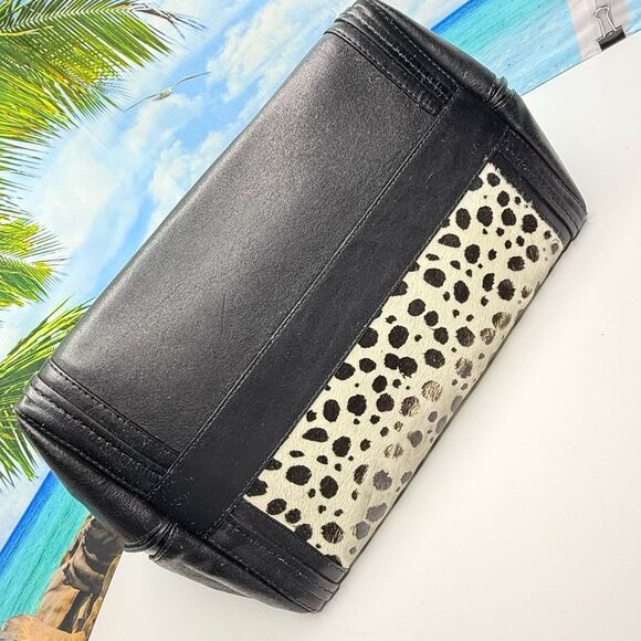 Chloé Alison East-West Tote – Pony Hair & Black Leather – Cream/Black - Picture 9 of 13